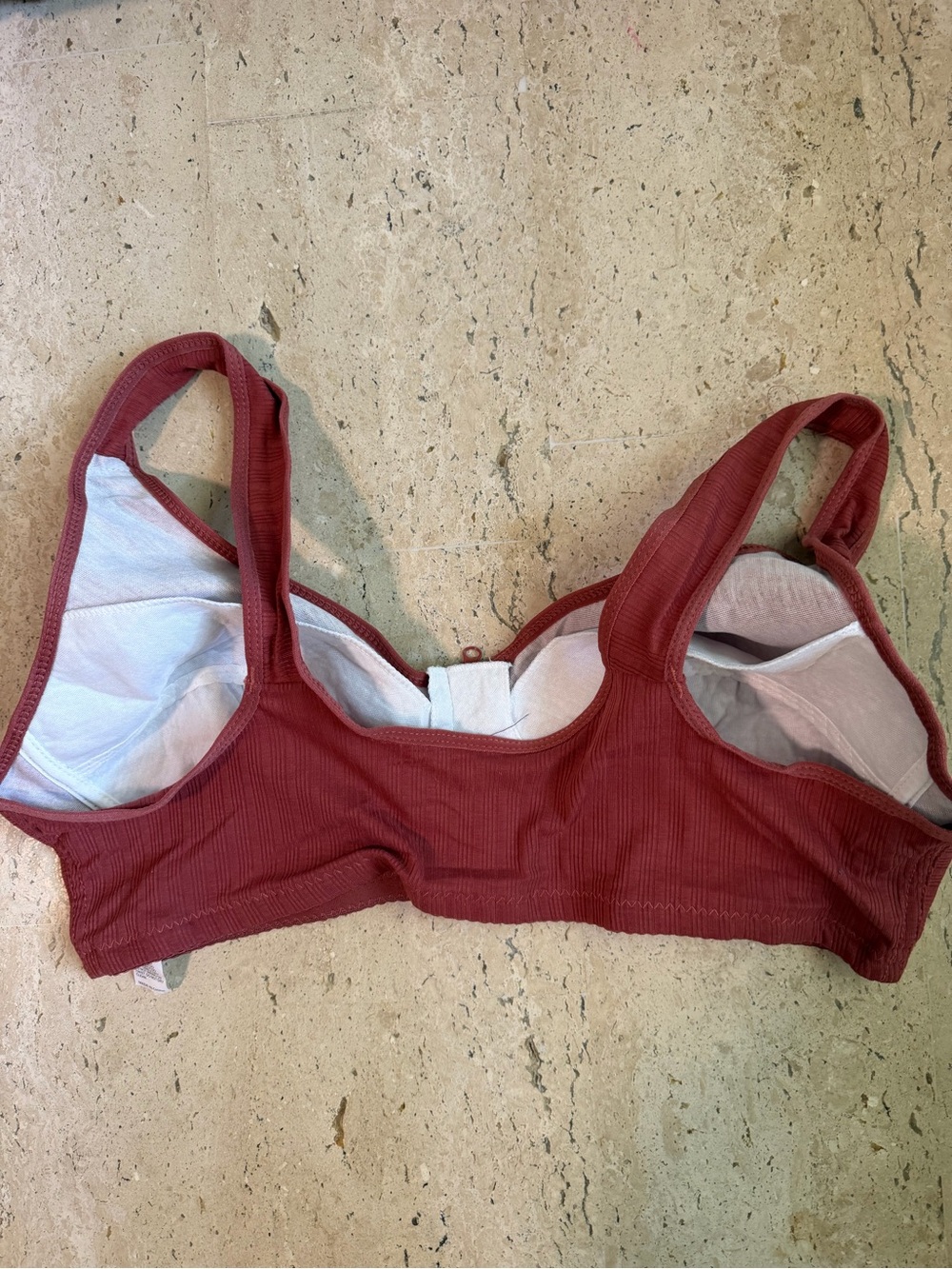 6 Pack Wireless Assorted Colors Front Zip Bras - Picture 4 of 6